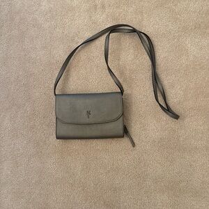 Elegant Gray Crossbody Bag